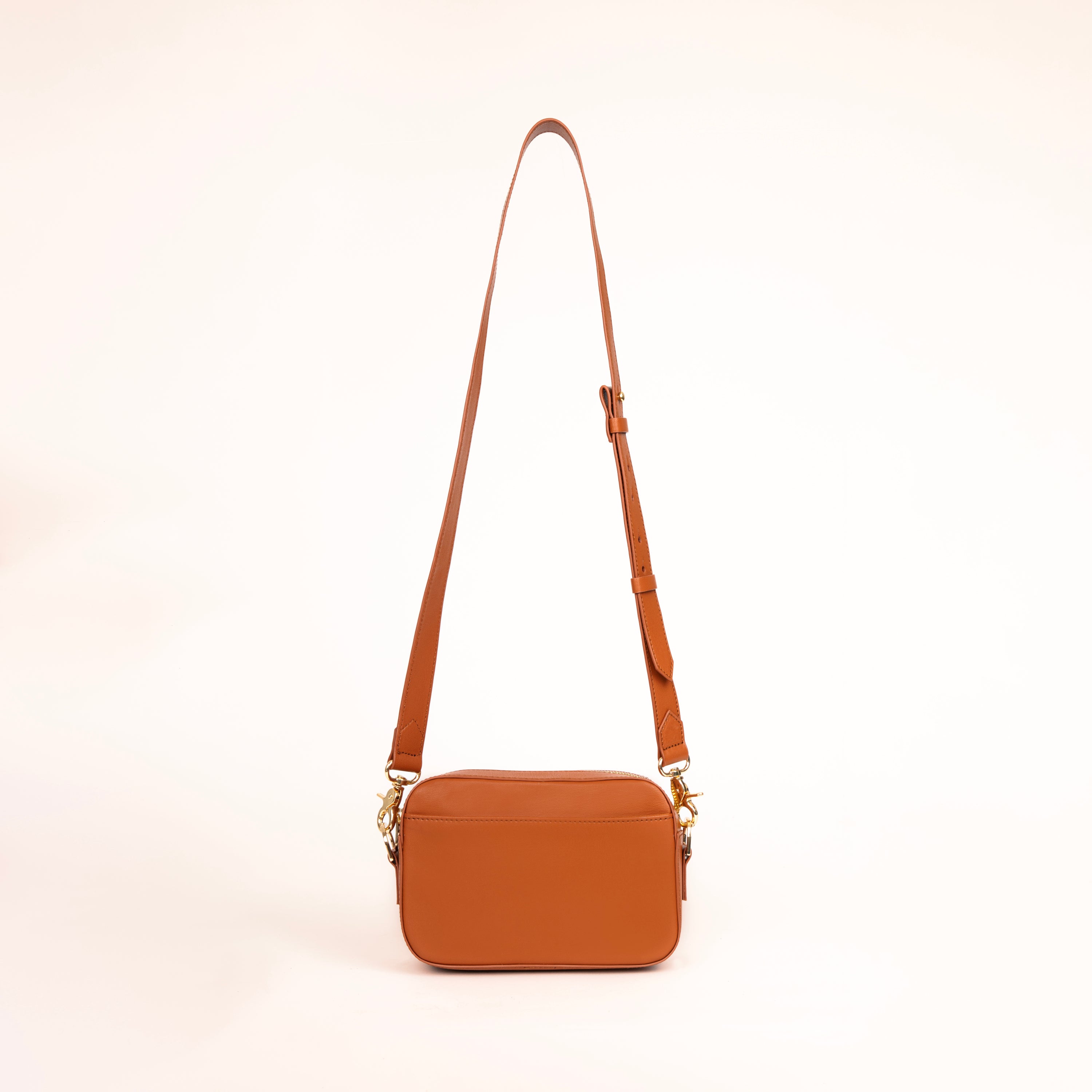 Gala Crossbody Camera Bag (Brown)